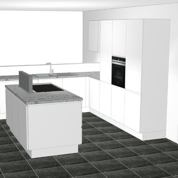 3D plan keuken