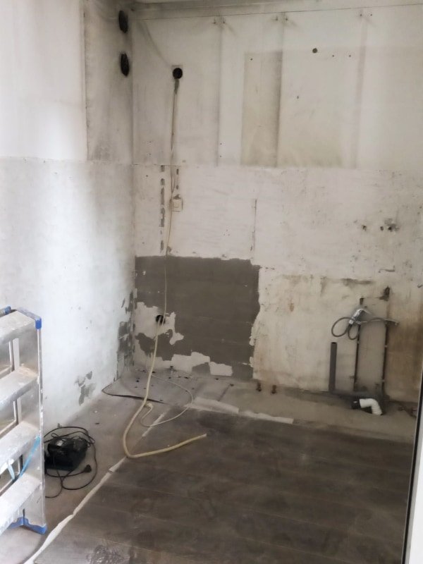 Renovatie van keuken